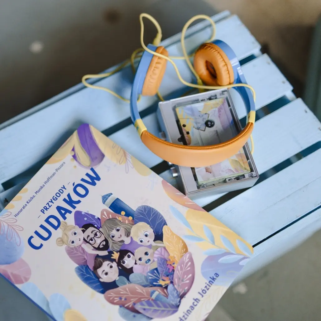 Słuchawki do Bajkofonu - pomarańczowe - obrazek 3