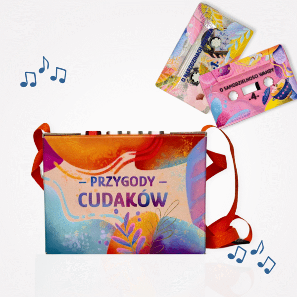 Cudakowy Bajkofon - Walkman dla dzieci z etui