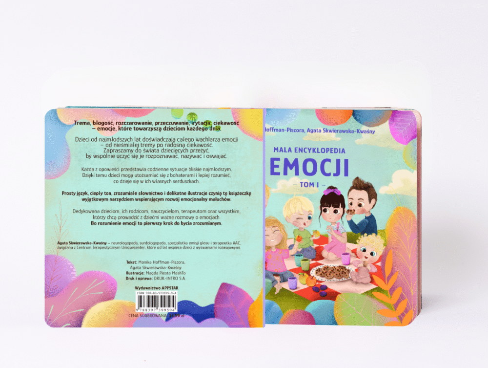 mała encyklopedia emocji przygody cudaków książki dla dzieci emocje