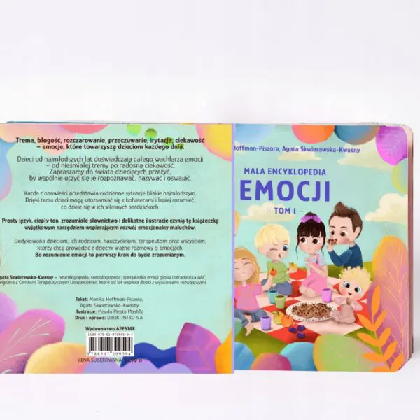 przygody cudaków mała encyklopedia emocji dzieciaki cudaki emocje książki dla dzieci