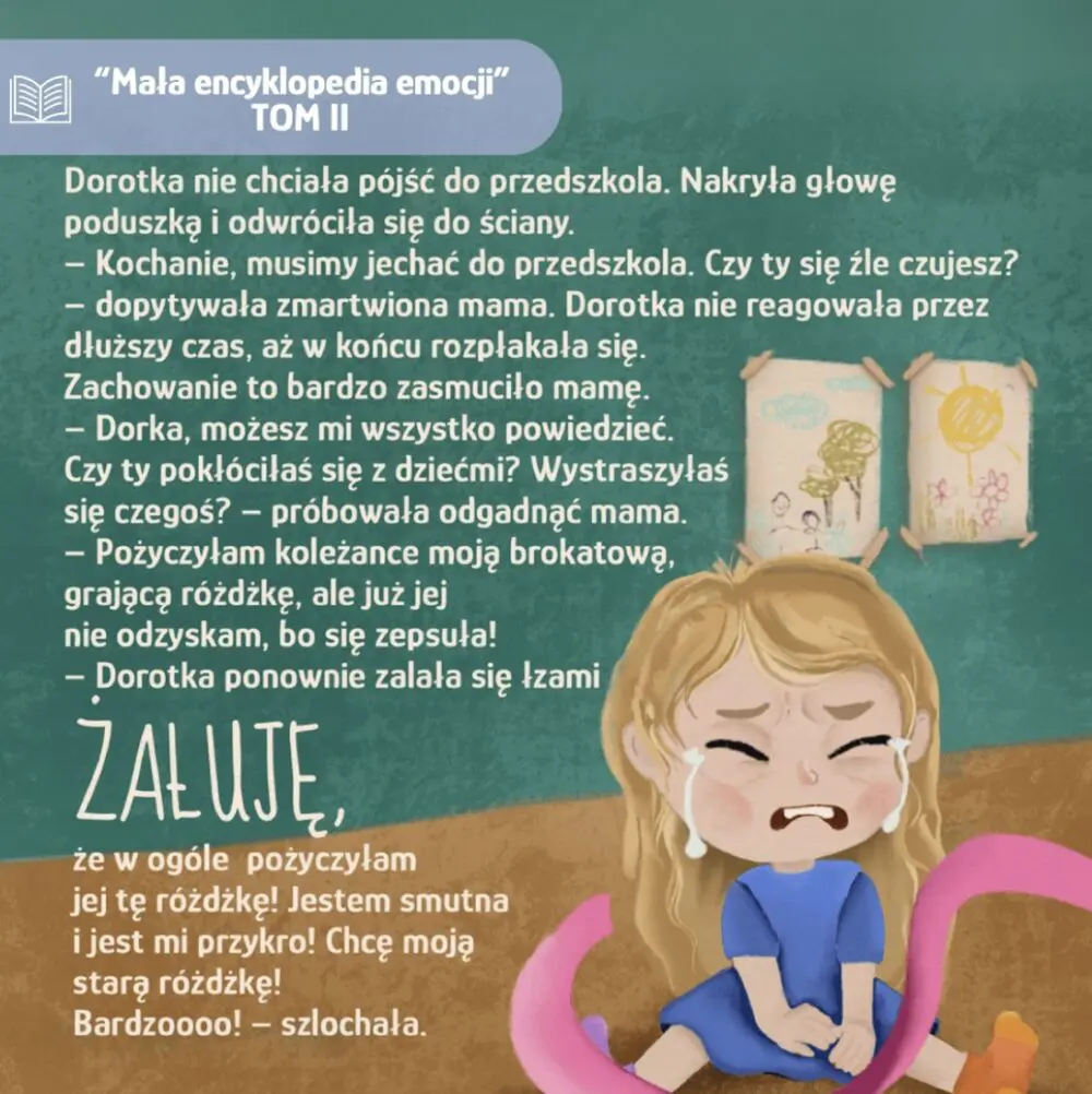 Książeczka "Mała encyklopedia emocji" TOM II - obrazek 3