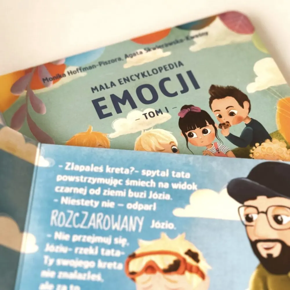 mala encyklopedia emocji emocje dzieciaki cudaki monika hoffman ksiązki dla dzieci, prezent dla dziecka