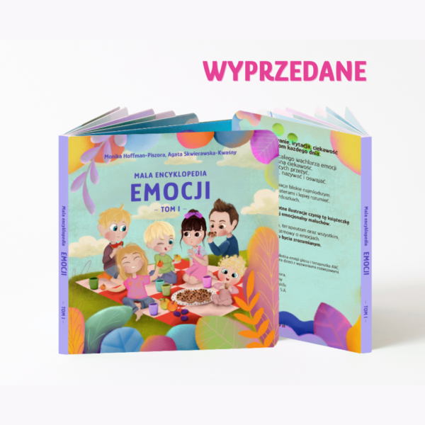 mala encyklopedia emocji, emocje dzieciaki cudaki monika hoffman ksiązki dla dzieci, prezent dla dziecka
