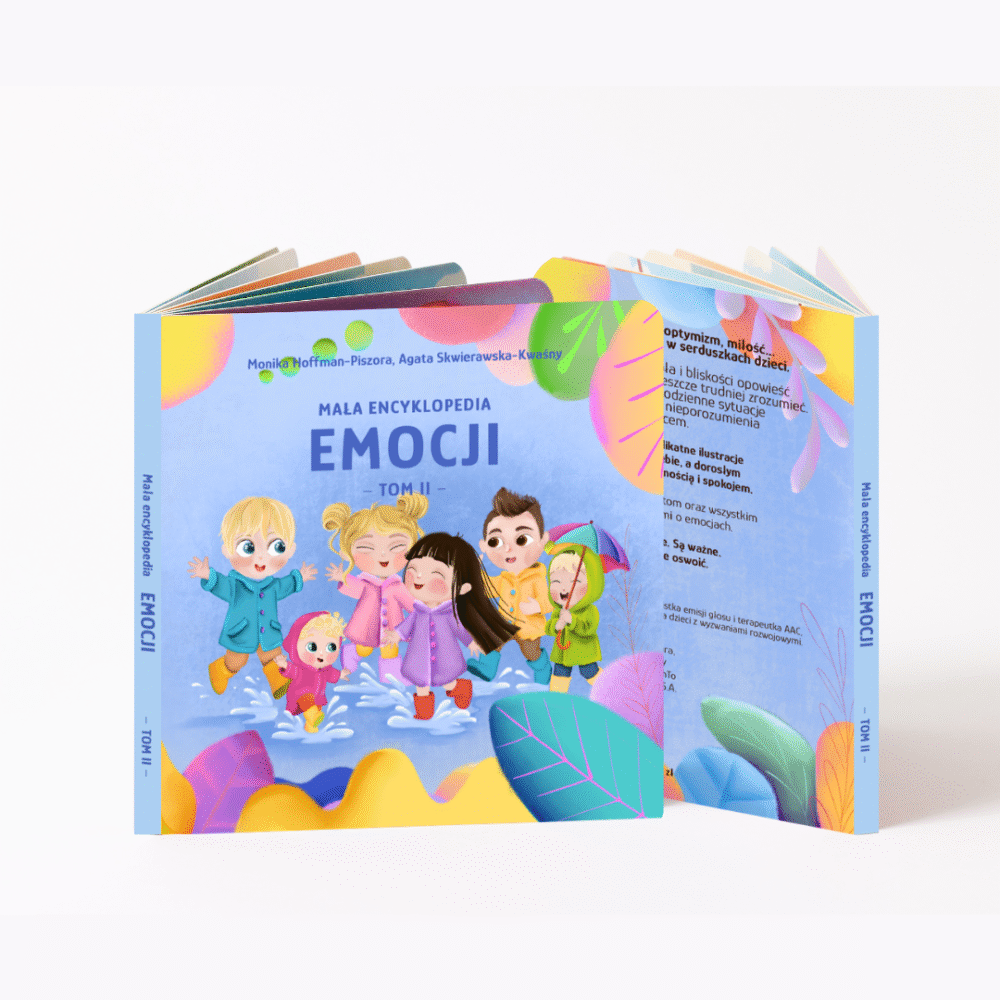 mala encyklopedia emocji, emocje dzieciaki cudaki monika hoffman ksiązki dla dzieci, prezent dla dziecka