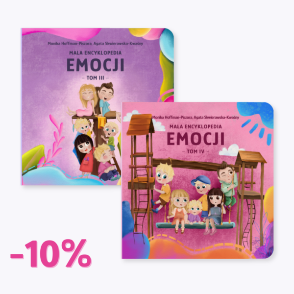 zestaw książek, Przygody Cudaków, monika hoffman-piszora, dzieciaki cudaki, książki dla dzieci, prezent dla dziecka, prezent na urodziny, mała encyklopedia emocji