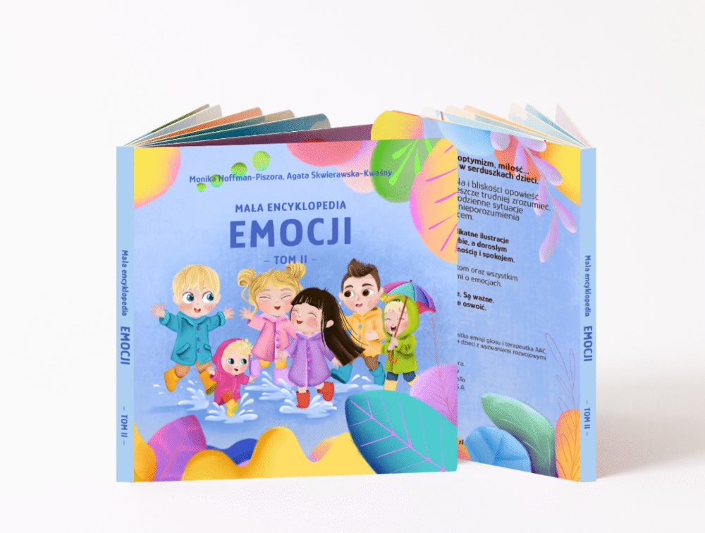Zestaw książeczek „Mała encyklopedia emocji” TOM I + TOM II + TOM III