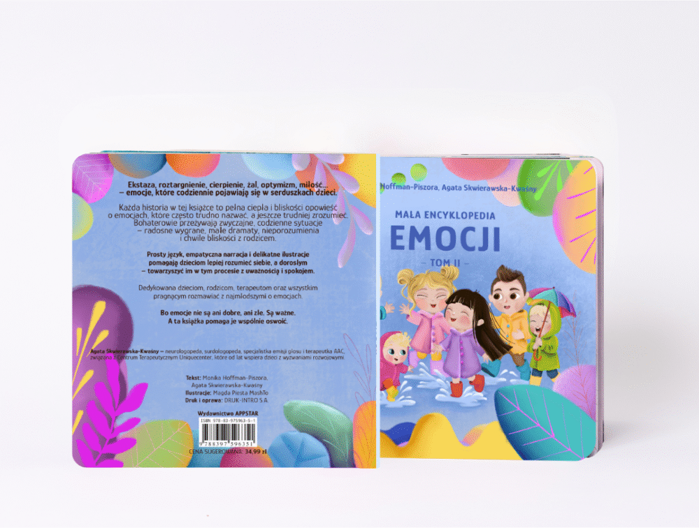 przygody cudaków mała encyklopedia emocji dzieciaki cudaki emocje książki dla dzieci
