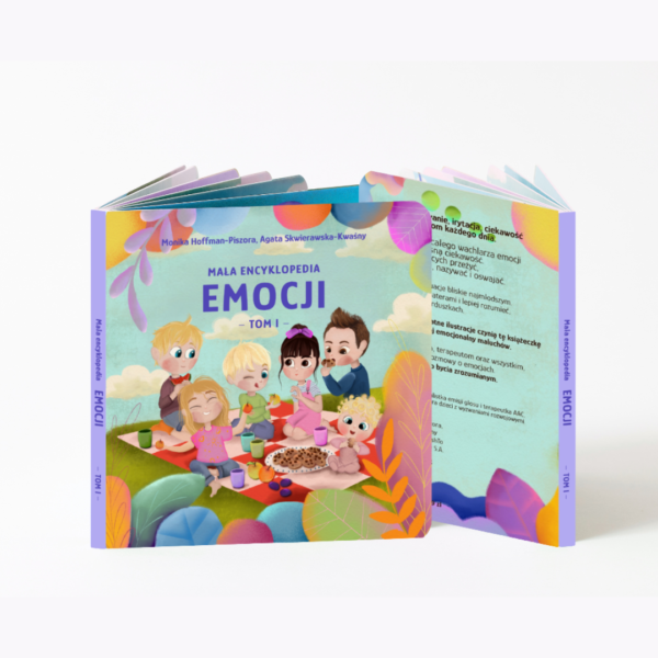 mala encyklopedia emocji, tom 1, emocje dzieciaki cudaki monika hoffman ksiązki dla dzieci, prezent dla dziecka