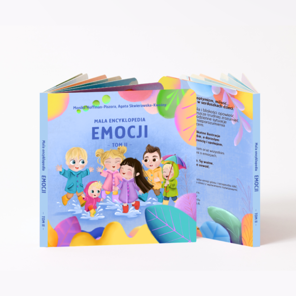 mala encyklopedia emocji, tom 2, emocje dzieciaki cudaki monika hoffman ksiązki dla dzieci, prezent dla dziecka