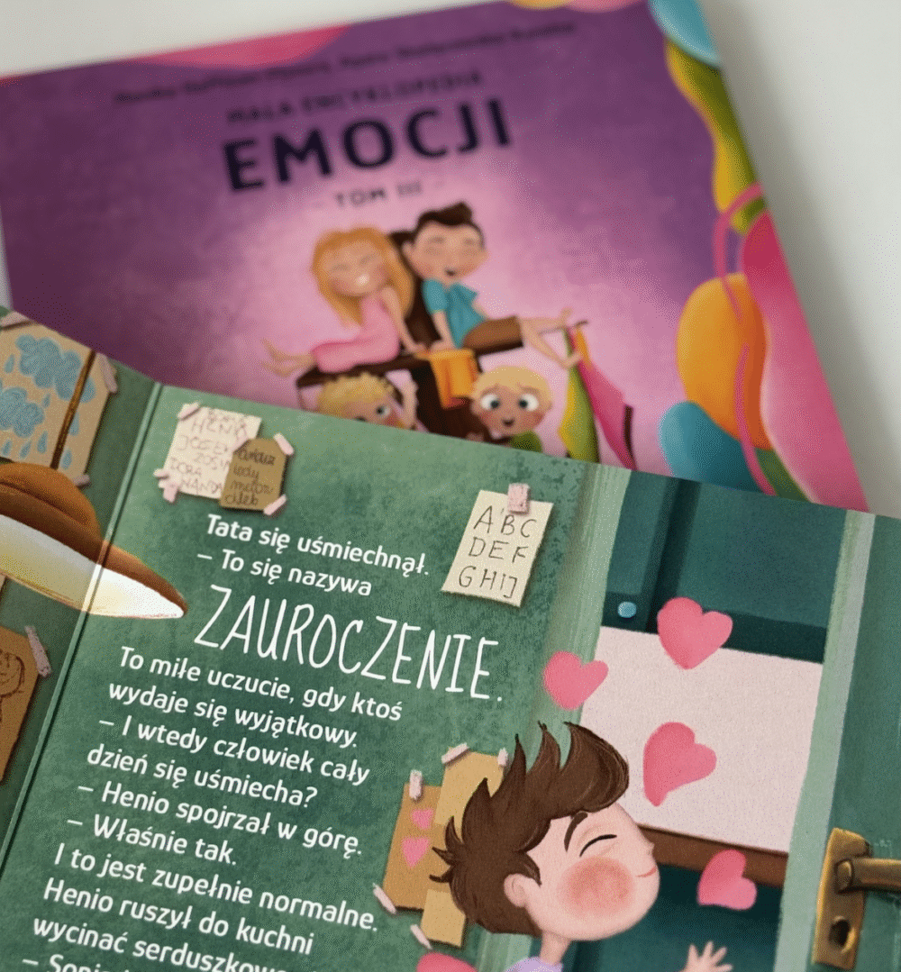 mala encyklopedia emocji, emocje dzieciaki cudaki monika hoffman ksiązki dla dzieci, prezent dla dziecka