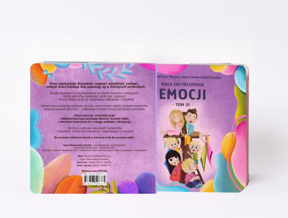 mala encyklopedia emocji, emocje dzieciaki cudaki monika hoffman ksiązki dla dzieci, prezent dla dziecka