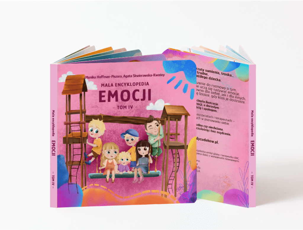 mala encyklopedia emocji, emocje dzieciaki cudaki monika hoffman ksiązki dla dzieci, prezent dla dziecka