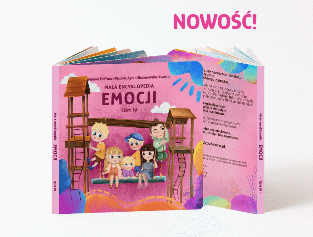 mala encyklopedia emocji, emocje dzieciaki cudaki monika hoffman ksiązki dla dzieci, prezent dla dziecka