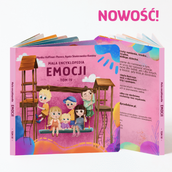 mala encyklopedia emocji, emocje dzieciaki cudaki monika hoffman ksiązki dla dzieci, prezent dla dziecka