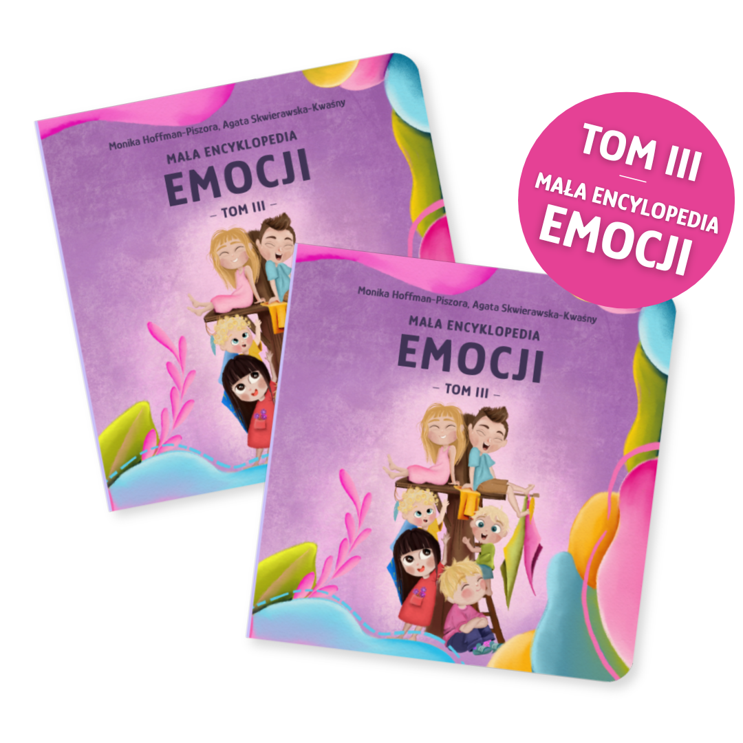 mala encyklopedia emocji, emocje dzieciaki cudaki monika hoffman ksiązki dla dzieci, prezent dla dziecka