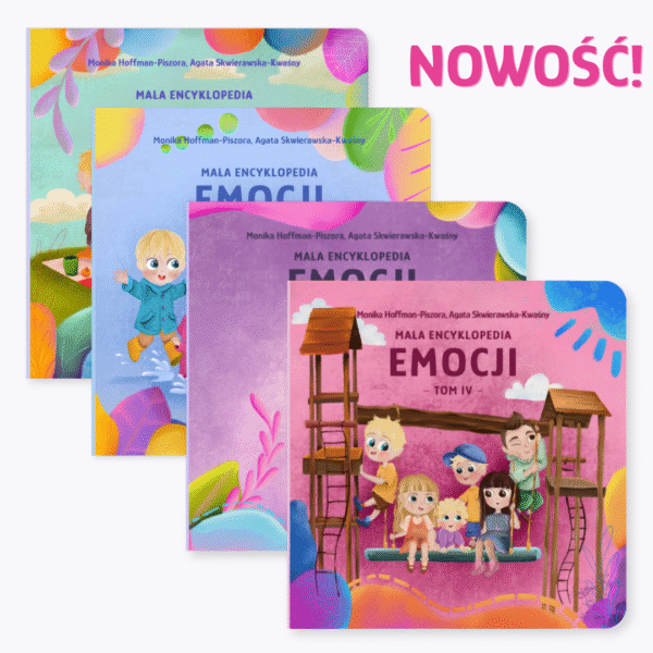 mala encyklopedia emocji, emocje dzieciaki cudaki monika hoffman ksiązki dla dzieci, prezent dla dziecka