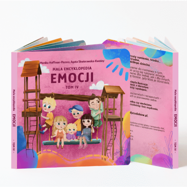 mala encyklopedia emocji, emocje dzieciaki cudaki monika hoffman ksiązki dla dzieci, prezent dla dziecka