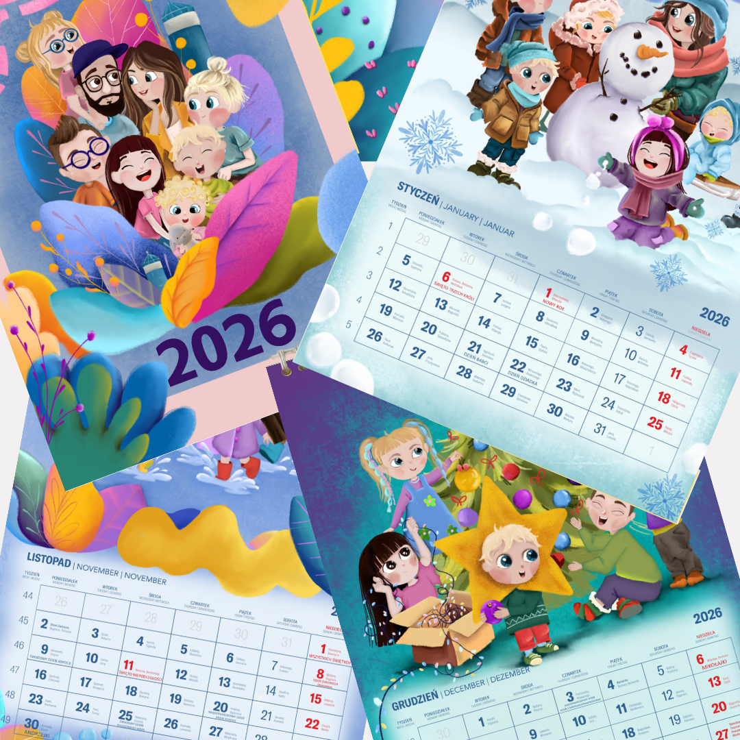 Kalendarz Przygód Cudaków 2026 - obrazek 2