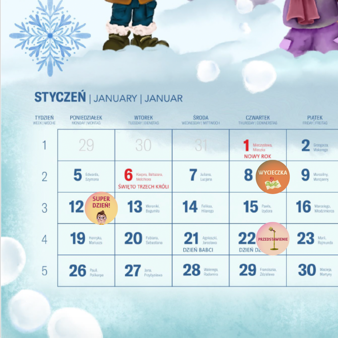 Kalendarz Przygód Cudaków 2026 - obrazek 4
