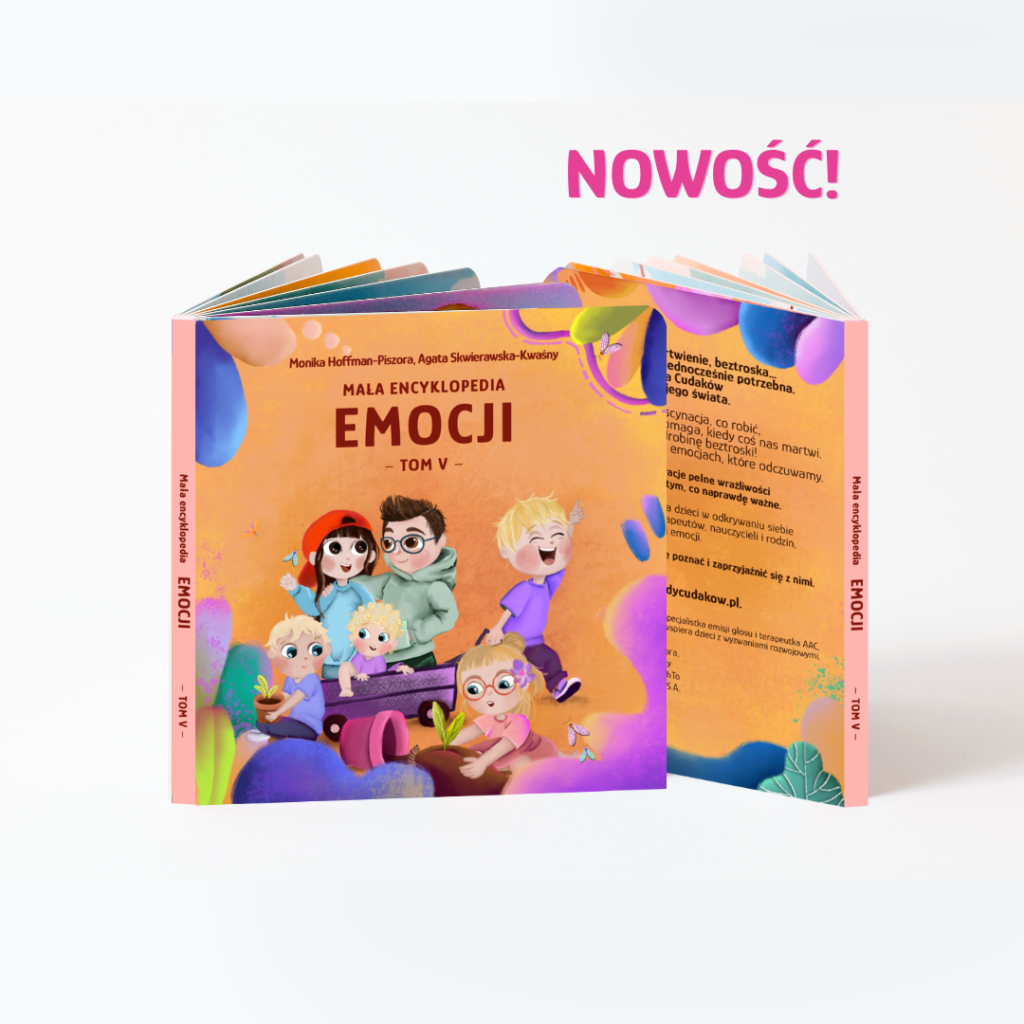 mala encyklopedia emocji, tom 5, emocje dzieciaki cudaki monika hoffman ksiązki dla dzieci, prezent dla dziecka