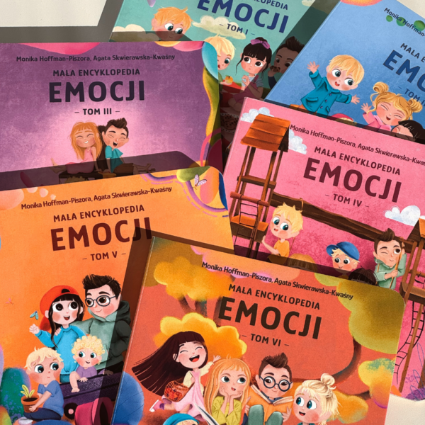 mala encyklopedia emocji, tom 6, emocje dzieciaki cudaki monika hoffman ksiązki dla dzieci, prezent dla dziecka