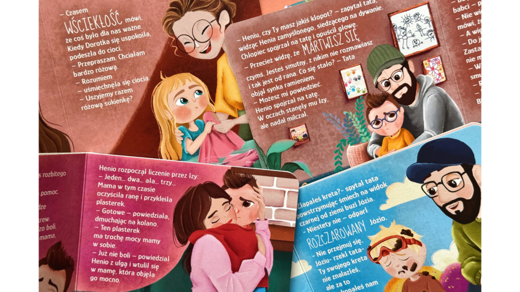 książki o emocjach dla dzieci