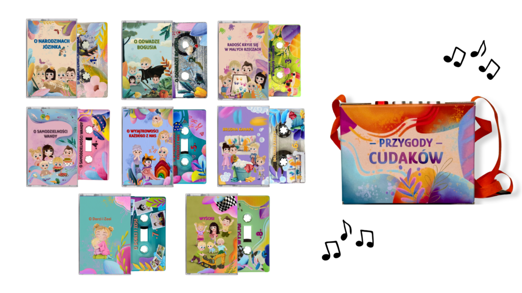 prezent dla dziecka walkman kasety