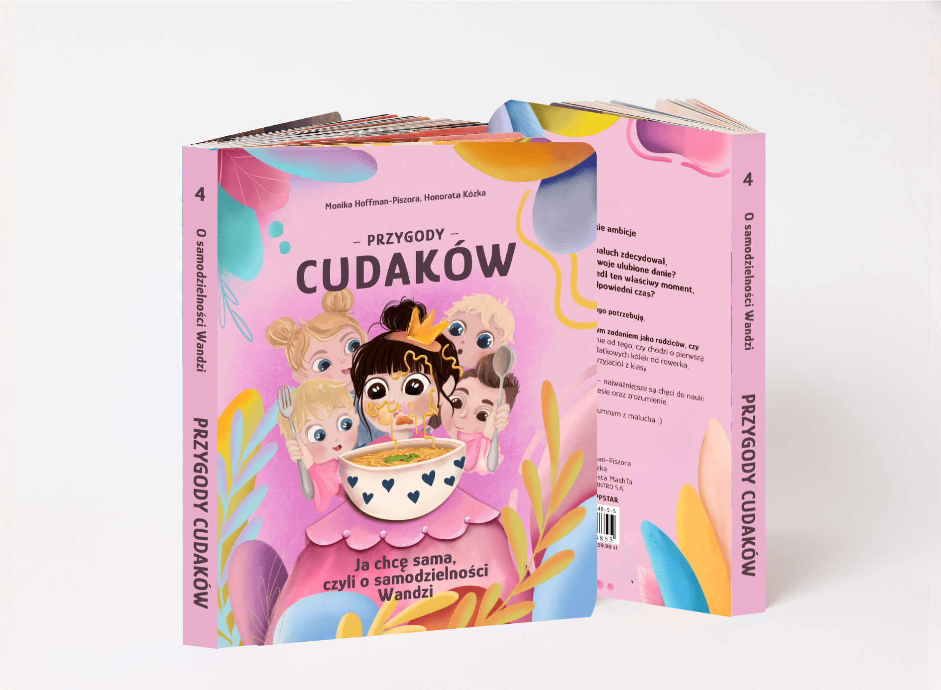 Książeczka "Ja chcę sama, czyli o samodzielności Wandzi" Przygody Cudaków TOM IV