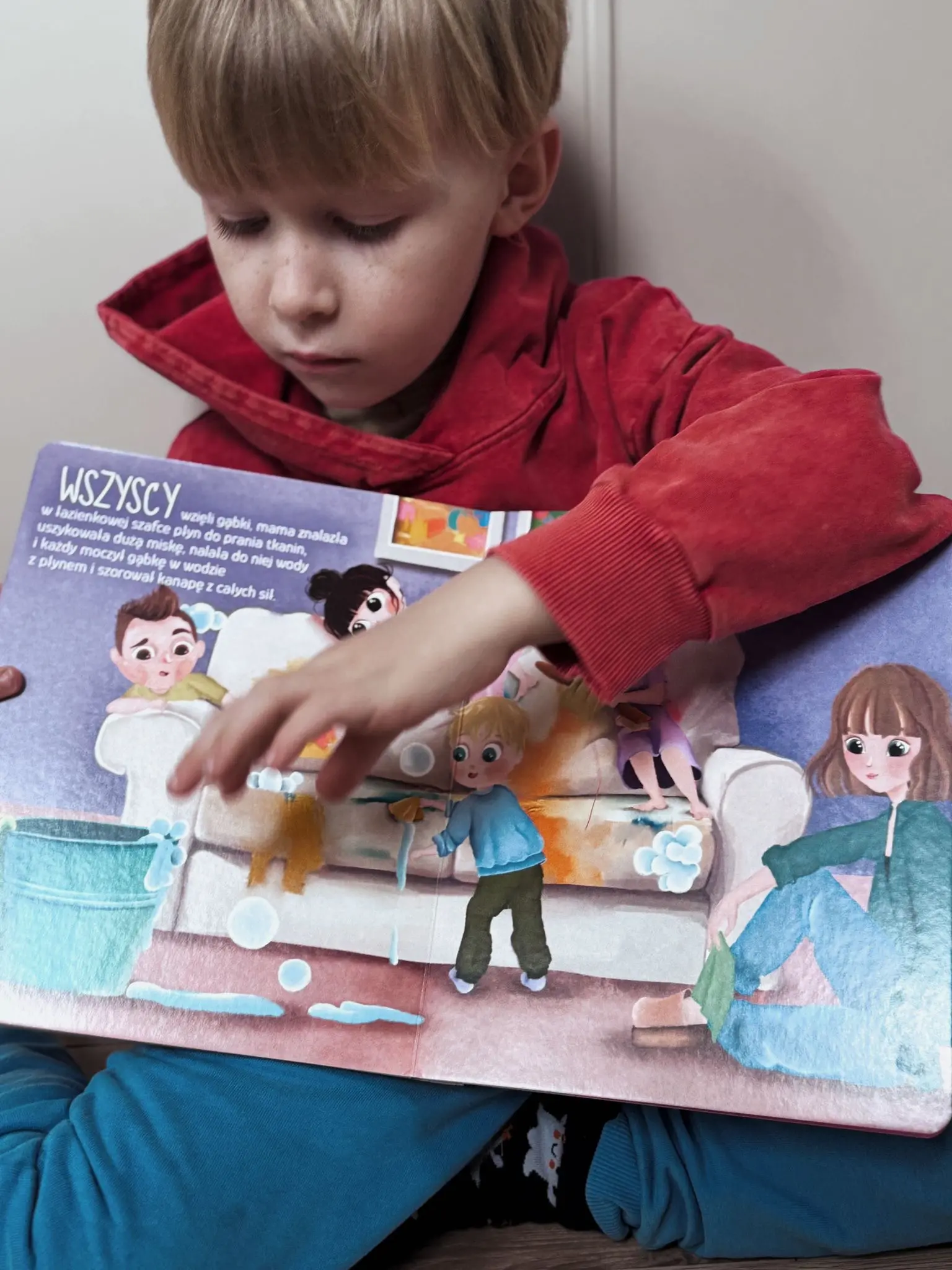 Książeczka "Brudna Kanapa, czyli opowieść o sztuce wybaczania" Przygody Cudaków TOM VI - obrazek 4